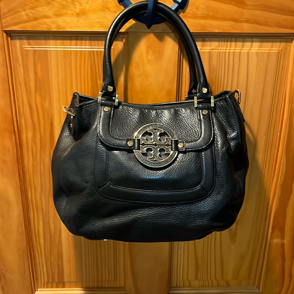 Tory Burch Leather Amanda Classic Hobo Bag - Picture 2 of 11